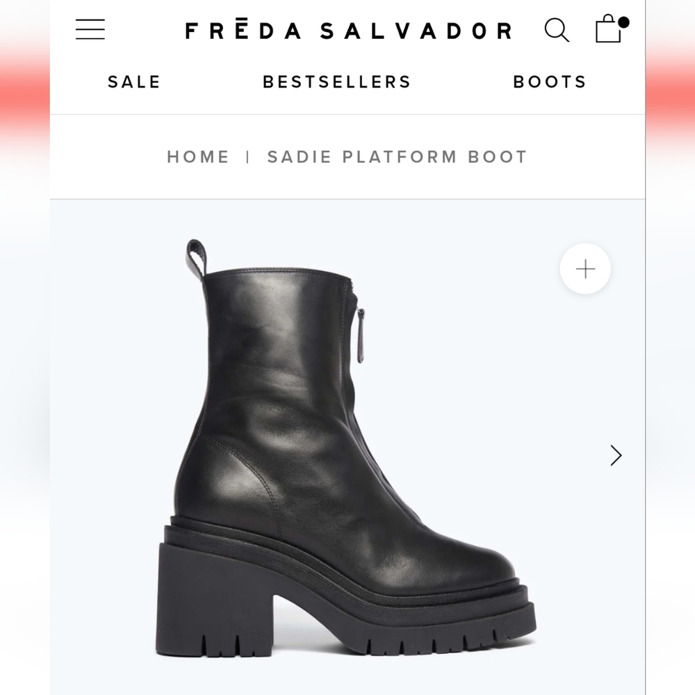 Brand New Freda Salvador Sadie Platform Boots!